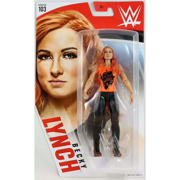 Becky Lynch WWE Mattel Basic Series 103 Action Figure NEW Variant Orange Shirt